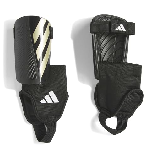 adidas Tiro Match Soccer Shin Guards - color: Black/Gold Metallic/White, size: Large