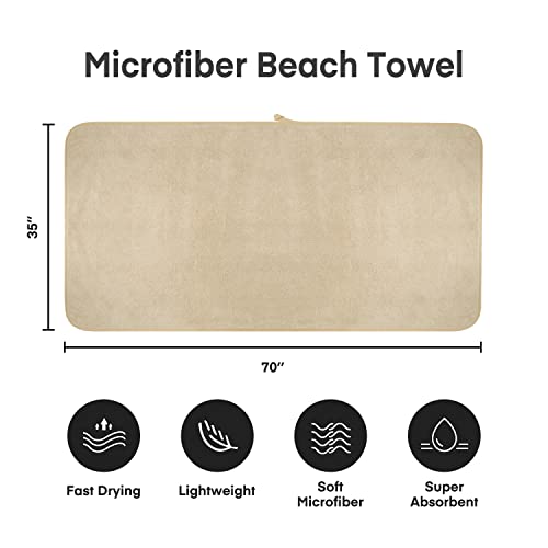 JML Bath Sheet Towel Set, 2 Pack, 35"x70", Camel - color: Camel, size: 35 in x 70 in