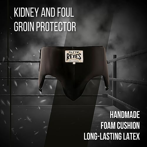 CLETO REYES Kidney and Foul Groin Protector, Boxing Training Equipment, Protective Gear for Men - size: Small, style: Black