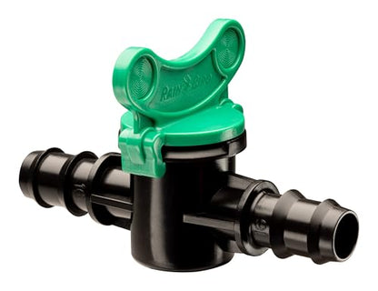 Rain Bird BVAL50-1S Drip Irrigation 1/2" Barbed Valve, Male x Male