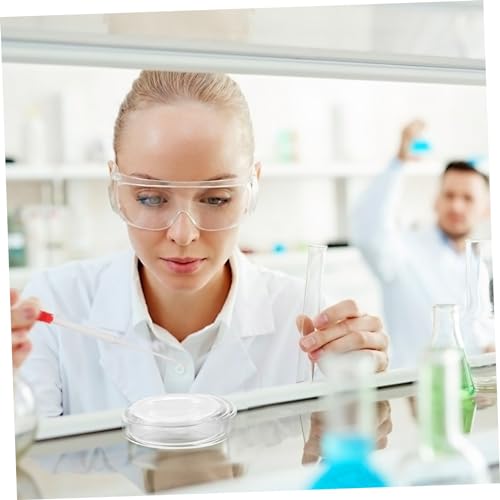 6pcs Petri Dishes Lids Transfer Pipettes Specimen Container for Science Lab