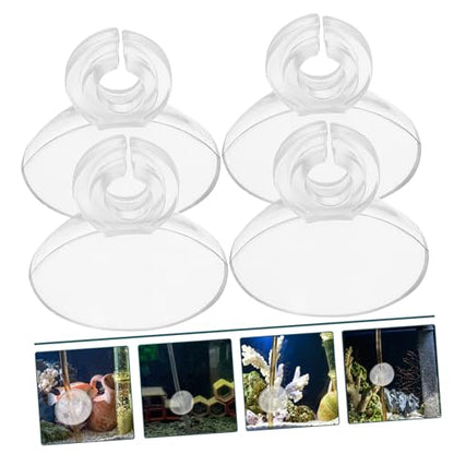 BESPORTBLE 20pcs Fish Tank Cup Clips Aquarium Hose Holder for Secure Oxygen Attachment Easy to Clean and Replace Compatible Various and Convenient Accessory