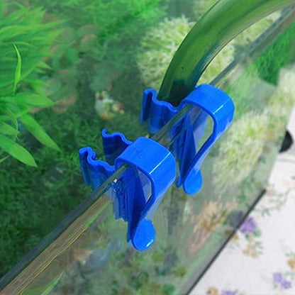 2pcs for Tank Hose Holders Water Tube Clamp Clip Adjustable Aquarium Accessories Hoses Holder Clips Aquarium Tube Holder