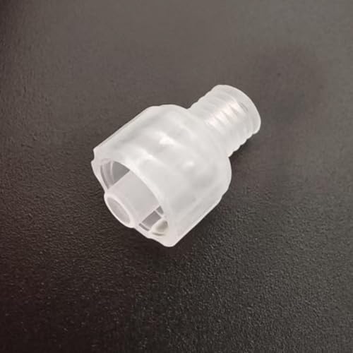 25PCS Threaded to Male Luer Fitting Luer Lock 1/4-28 UNF Male Thread Plastic Connect Adapter PP for Laboratory Biochemical Analytical Instruments, Food Machinery, Aquarium Equipment