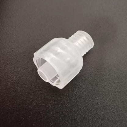 25PCS Threaded to Male Luer Fitting Luer Lock 1/4-28 UNF Male Thread Plastic Connect Adapter PP for Laboratory Biochemical Analytical Instruments, Food Machinery, Aquarium Equipment