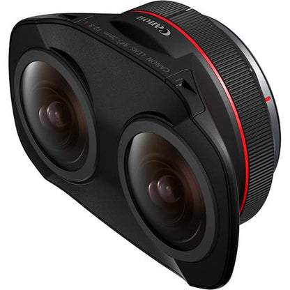 Canon RF 5.2mm f/2.8 L Dual Fisheye 3D VR Lens (5554C002) + Sling Backpack + Cleaning Kit + Lens Cap