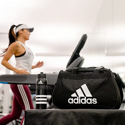 adidas Power Gym Bag – Lightweight Small Duffel, Jersey Onix Grey/Black/Diablo, OSFA - color: Jersey Onix Grey/Black/Diablo
