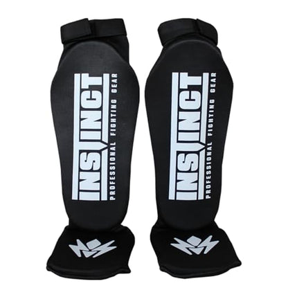 Thai Shin-n-Step Guard | Premium Shin Guards for Sparring, Training, & Workout | Men & Women
