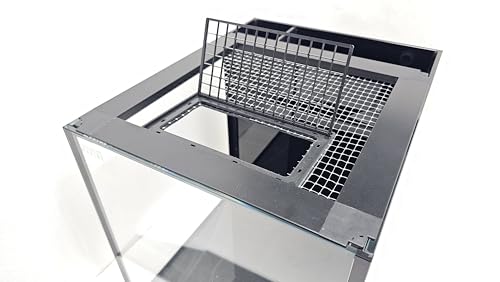 Innovative Marine Flip Feed Hinged Feeding Lid - Use with Mesh Screen Aquarium Lids Only