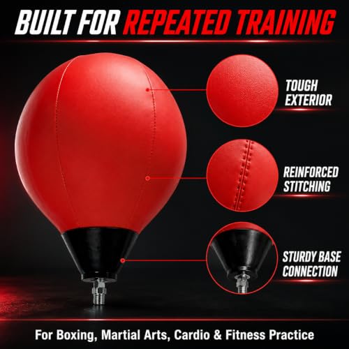 Replacement Punching Bag with Universal Adapter for Most Stands, 2 Sizes