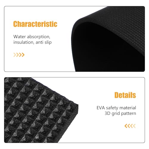 TOYANDONA Aquarium Leveling Mat Thick Durable Pad for Fish Tanks Shock Absorbing and Base Mat Bottom Pad for Household