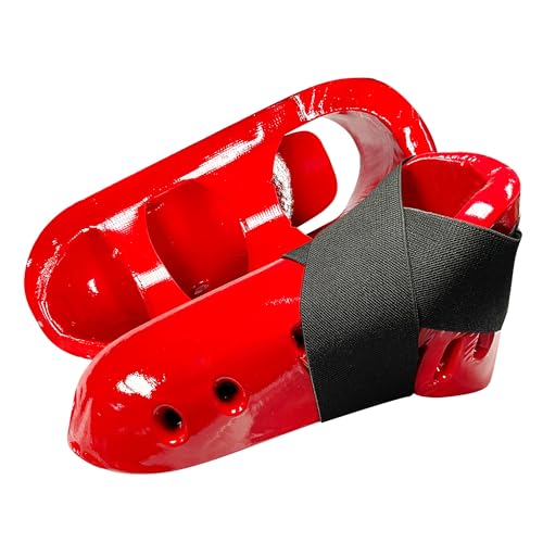 AAMA Custom Foam Sparring Gear Set - Foam Headgear, Olympic Style Chest Guard, Foam Punch and Kick - color: RED