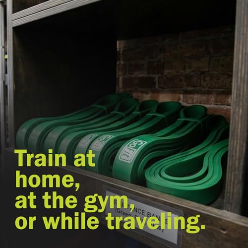 GoFit Resistance Band - color: Green, size: 30-50-Pound