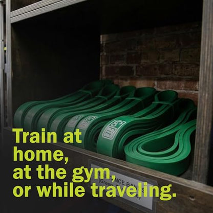 GoFit Resistance Band - color: Green, size: 30-50-Pound