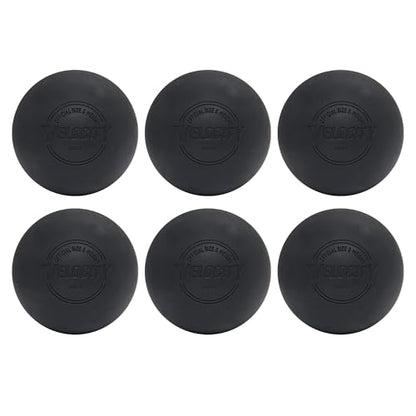 Velocity Lacrosse Balls - 1, 2, 3, 6, 12, 18, 24, 36, 60 and 120 Packs - for Practice, Official NFHS and College Approved Size - color: Black, size: 6 Balls, style: Practice Ball