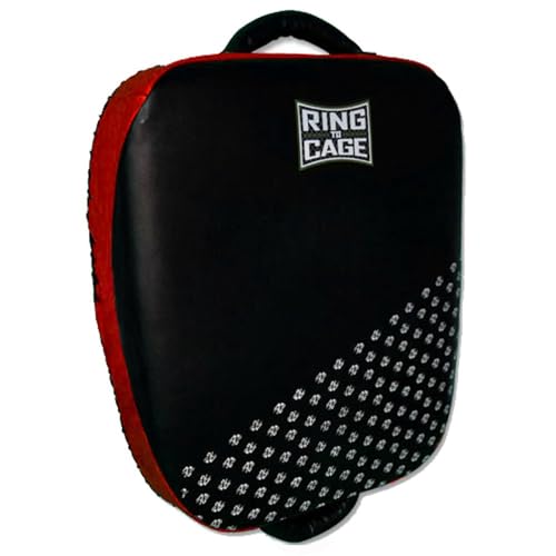 Ring to Cage Muay Thai Low/Leg Kick Pad 2.0 Black/red - color: Black/Red