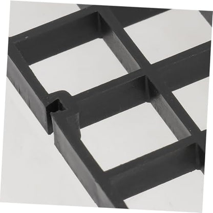 WOONEKY 1set Fish Tank Divider Plastic Grid Isolation Board for Breeding and Separation Material Aquarium Partition for Versatile Use Aquariums