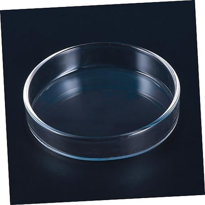 BESPORTBLE 1pc Glass Shrimp Feeding Bowl Round Dish for Fish Tank Glass Feeder for Shrimp and Reptiles Elegant and Aquarium Supply
