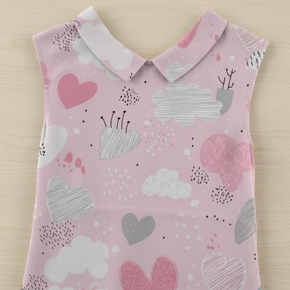 domirica Graceful Japanese Art Pattern Sleeveless Collared Tank Top Soft Casual Boho Sleeveless Tshirts for Women - color: Bamboo, size: 3X-Large