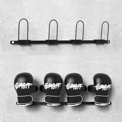 Boxing Glove Wall Mount Dryer, Boxing Gloves Display Stand Holder, Home Gym Boxing Gloves Organizer Hanging Rack for Storage Kickboxing, Muay Thai, MMA Training Gloves(2-Pcs) - size: 2-Pcs