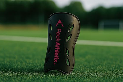Soccer Shin Guards – Lightweight Protective Gear for Youth & Adults - color: White, size: Small-Medium