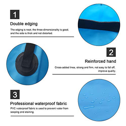 Esthesia Collapsible Bucket, 5 Gallon Portable Folding Water Container for Travelling, Camping, Hiking, Fishing, Gardening