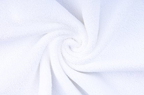 HOPESHINE Gyms Towels for Men & Women Microfiber Exercise Fitness Home Absorbent Sweat Yoga Towels Sports Towels Soft Fast Drying 16inch x32inch 3-Pack - color: White