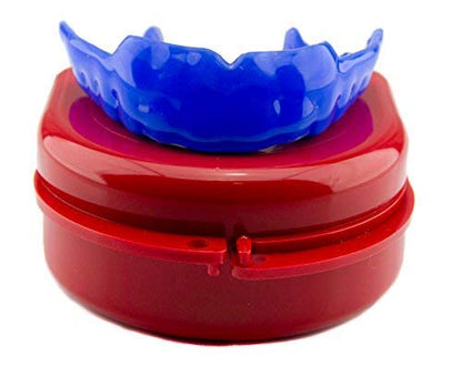 Impact Custom Professional MMA/Boxing/Muay Thai Mouthguard with Trim for Gag Reflex - color: Blue