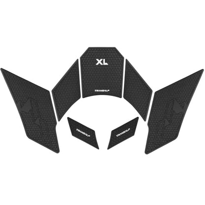 For XL750 Transalp XL-750 Transalp Xl750 Transalp 2026 2025 2024 2023 Tank Grip Motorcycle Fuel Tank Decals Fuel Tank Protection Pads Self-Adhesive Fish Bone Stickers Rubber Fuel Tank Stickers