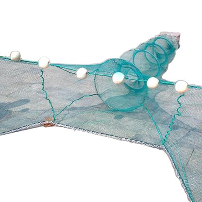 Crab Trap Shrimp Trap Shrimp Net Fish Trap Lobster Trap Minnow Trap Collapsible Portable Net Crab Net Large Inlet with Float and Heavy Duty Chain for Catching Crabs Lobsters Fish