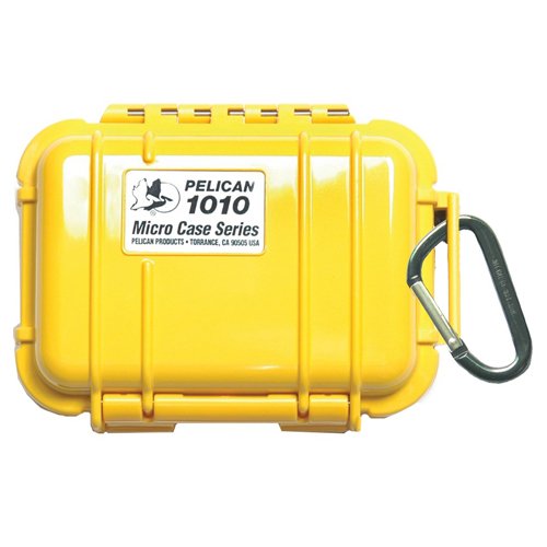 Pelican 1010 Micro Case (Yellow/Clear)