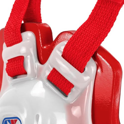 Cliff Keen Tornado Wrestling Headgear - color: Translucent / Scarlet / Scarlet, size: One Size