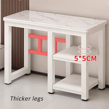 Robot Vacuum Stand Rack with Storage Cabinet, Floor-Standing Sweeping Robot Holder, Hidden Vacuum Organizer with Slate Desktop for Fish Tank (43.3x19.6x29.5in)