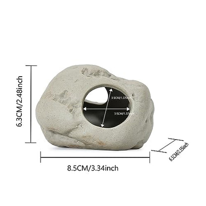 Aquarium Rock Cave Decor for Shrimp Cichlid Hiding Breeding (Set 8) - style: Set 8