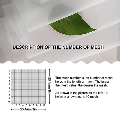 Nylon Mesh Fabric, 60 80 100 120 200 250 300 350 400 500 Mesh Filter, Reusable Strainer Cloth for Wine Juice Fresh Milk(1m x 1m) (200 mesh)