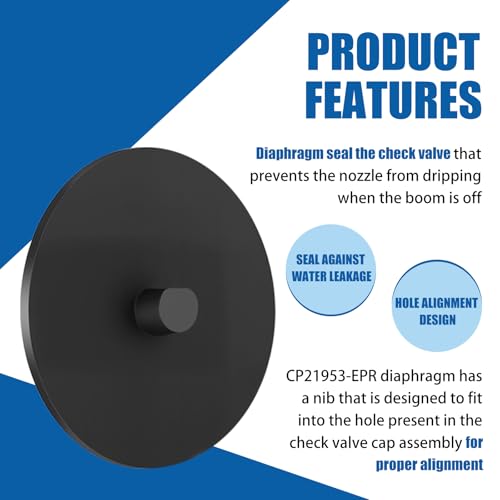 CP21953 Viton Diaphragm Gasket, for TeeJet QuickJet Nozzle Body - 12 Pack
