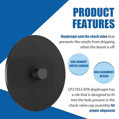 CP21953 Viton Diaphragm Gasket, for TeeJet QuickJet Nozzle Body - 12 Pack
