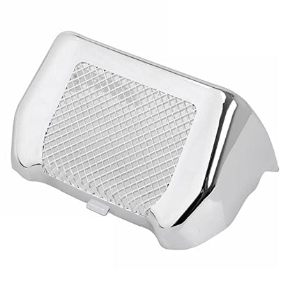 Chrome Oil Cooler Cover Case with Bracket for Harley Touring Road King FLHR Street Glide FLHX Road Glide FLHXS FLTRX FLTRXS 2017-2023 - color: Chrome