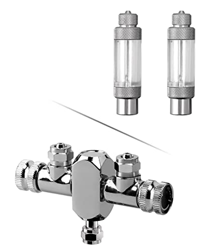 Bubble Counter 2 PCS and 2 Way Splitter