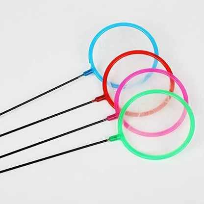Aquarium Daphnia Removal Net Cleaning Tool Small Round Fish Net Fine Mesh 4 Pieces (s) Random Color Practical and clever