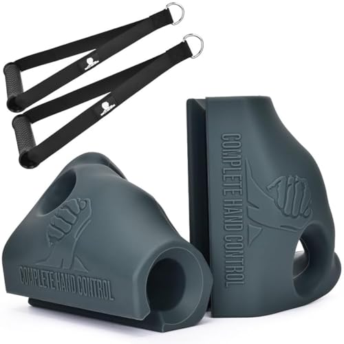 Arm Wrestling Training Handle - Pair of Hand Shaped Grips with Custom Handles Included - Arm Wrestling Training Equipment