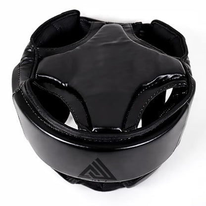 Boxing Headgear for MMA Training, Adjustable Padded Protective Helmet – Muay Thai, Kickboxing, Karate, Taekwondo & Martial Arts Sparring - size: L/XL KAVROX