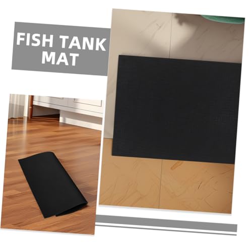 ibasenice 2pcs Fish Tank Leveling Mat Non- Gasket Pad for Aquarium Stability Shock Absorbing Thick Bottom Tray for Clean Water and Easy Maintenance