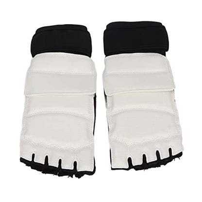 Fabater Taekwondo Foot Protector, Training Boxing Martial Arts Boxing Punch Bag Sparring Muay Thai Kung Fu Feet Protector, Foot Guard Protective TKD Foot Gear Support for Men Women Kids