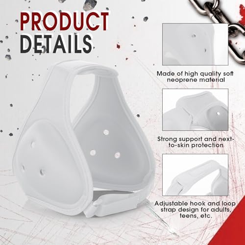 Tellegloww Wrestling Headgear for Kids, Youth - color: White, style: Classic Style