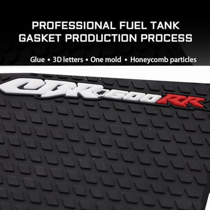 Motorcycle Non-Slip Side Gas Fuel Tank Traction Pad Decal Rubber Side Knee Grip Protector Sticker Decals Moto for Honda CBR600RR 2003-2006