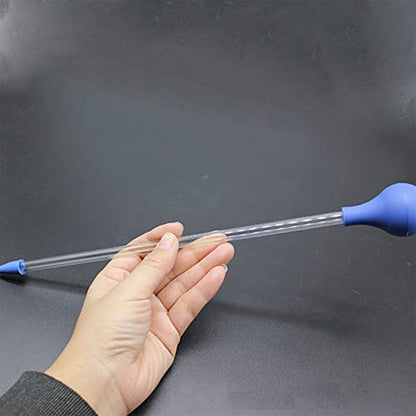 Coral Feeder Hps Feeder 13.77 Inch Long Pipette for Most Aquarium Organisms Fish Tank Cleaning Tools, Small