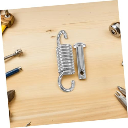 Hanging Chair Swing Hook Set with Pin, 2 Sets Spring Steel Hardware