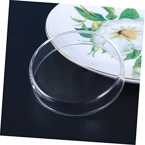 1pc Glass Shrimp Dish for Small Fish Feeder Bowl for Aquatic Pets and Reptiles Aquarium Aesthetics