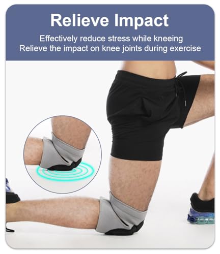 Volleyball Knee Pads for Women Men, Turtle Shell Dance Knee Pad for Women Men Wrestling Knee Pad Wrestling Gear, Crash Pad Snowboarding Gear Roller Skating Knee Protector Soft Knee Pads for Work (Large) - size: Large